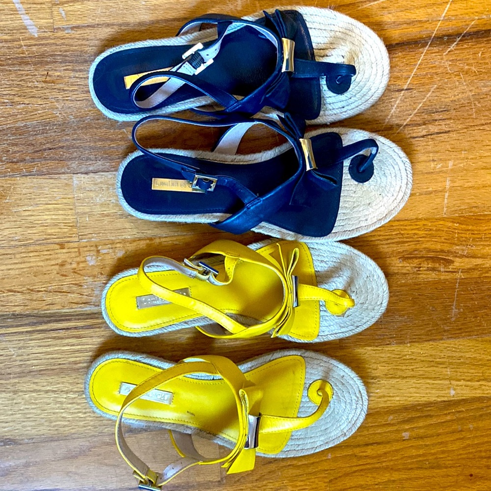Designer sandals (bundle of two)